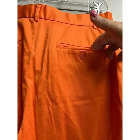 Ralph Lauren Orange Pants Size 8 Black Label - Picture 8 of 12
